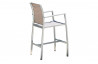 Fauteuil Haut Bar en aluminium