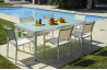 Ensemble table et 6 fauteuils