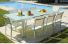 Ensemble table et 8 fauteuils