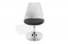 Chaise Design Blanc/Noir