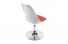 Chaise Design Blanc/Rouge