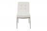 Chaise blanche en similicuir