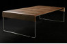 Table Basse Design Noyer