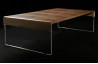 Table Basse Design Noyer