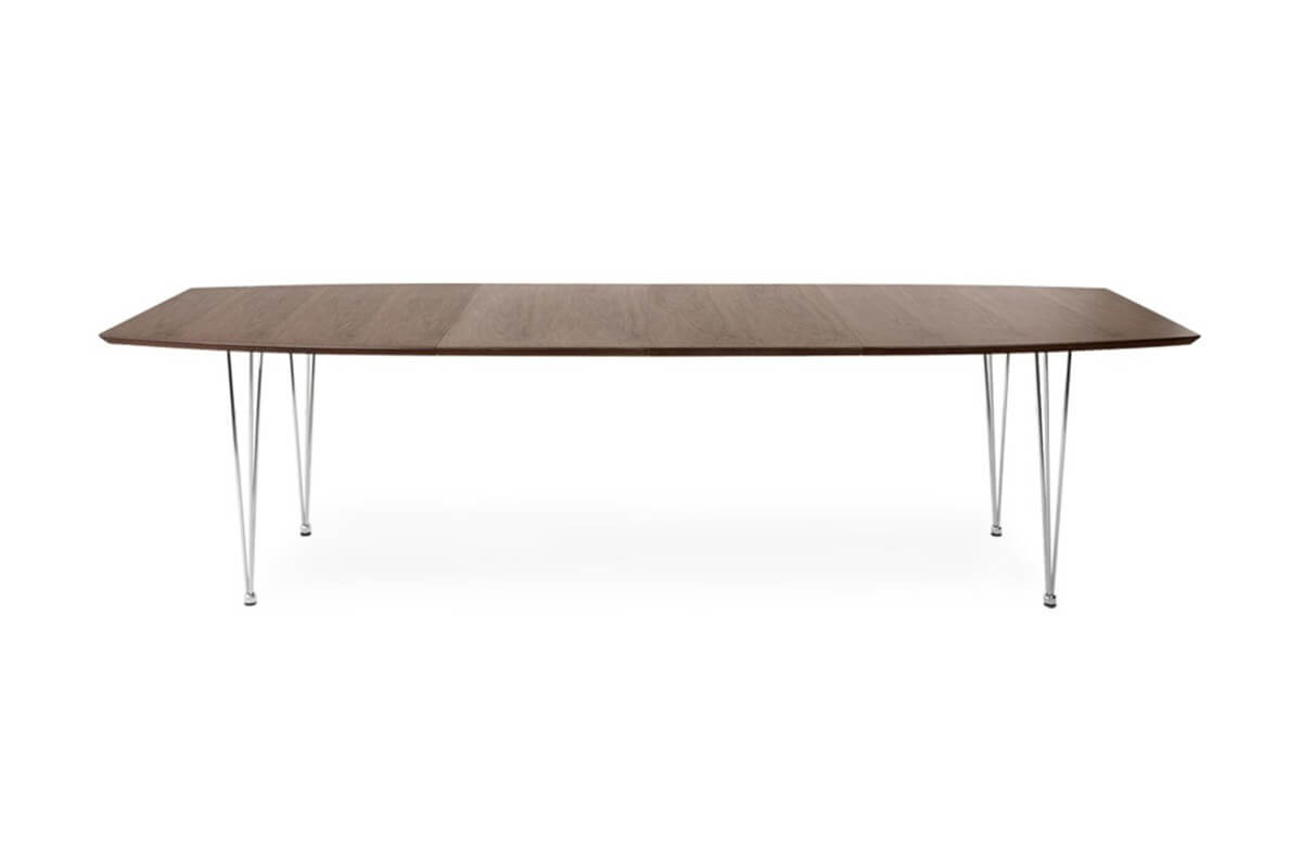 Table salle à manger rectangulaire en bois & extensible 12 personnes Kokoon Design