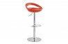 Tabouret de bar design orange