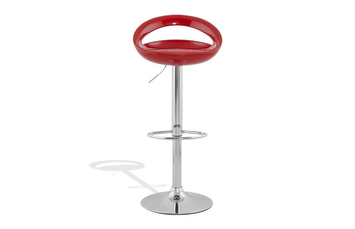 Tabouret de bar design rouge