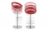 Tabouret de bar design rouge