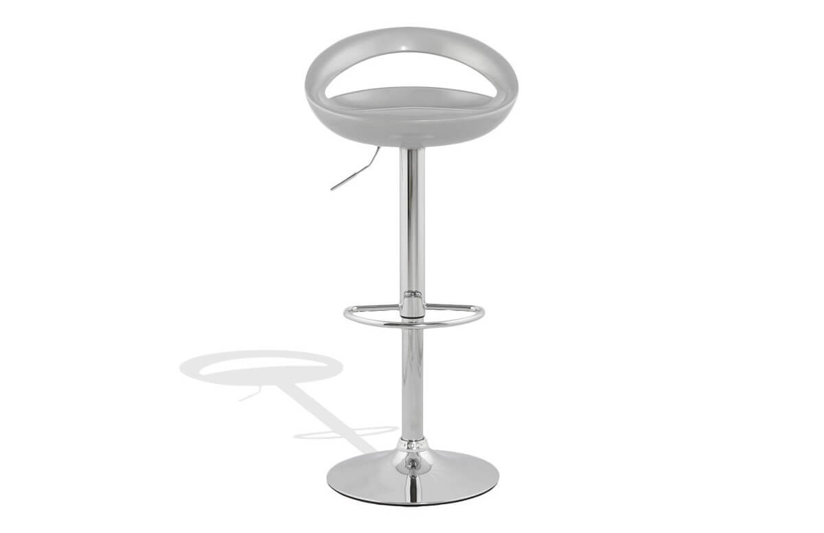 Tabouret de bar design gris