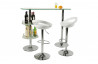 Tabouret de bar design blanc