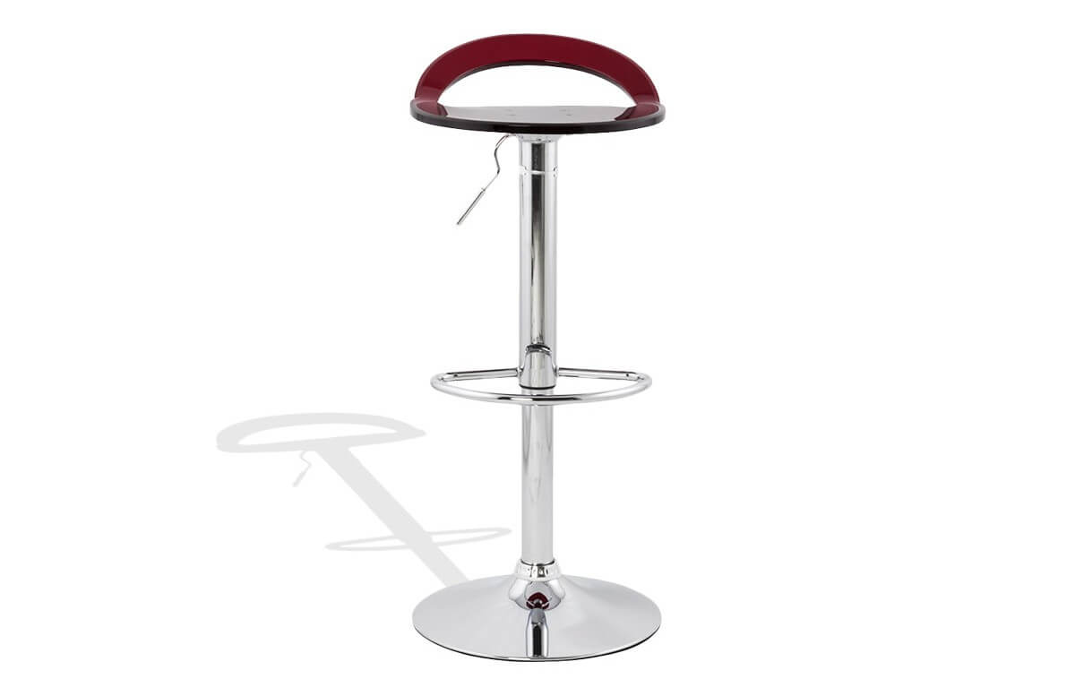 Tabouret de bar design rouge