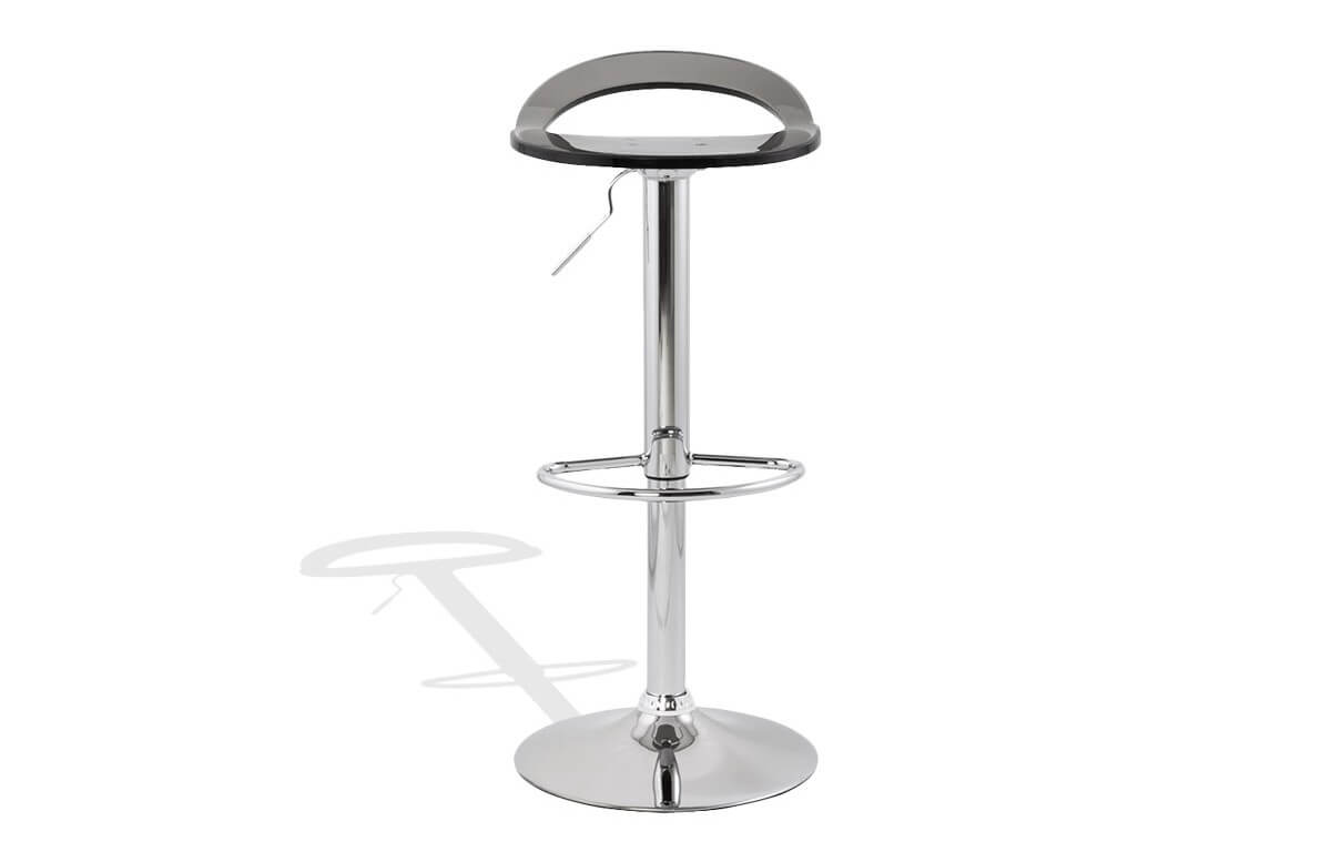 Tabouret de bar design fumé