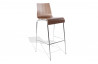 Tabouret chaise de bar noyer