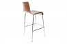 Tabouret chaise de bar noyer