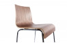 Tabouret chaise de bar noyer