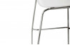 Tabouret chaise de bar blanc