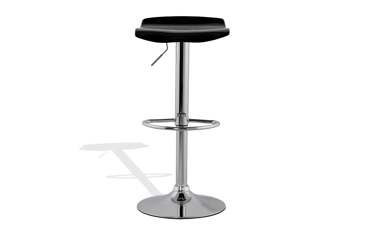 Tabouret design noir