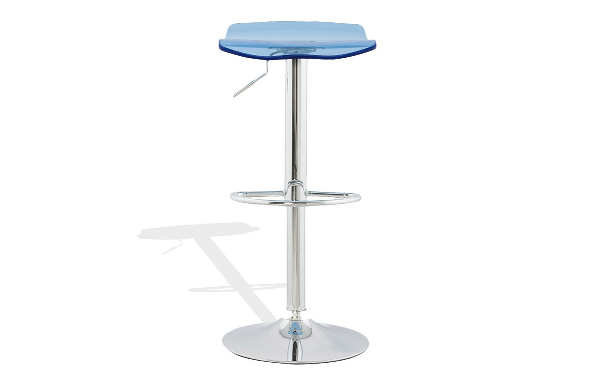 Tabouret design bleu