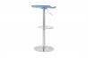 Tabouret design bleu