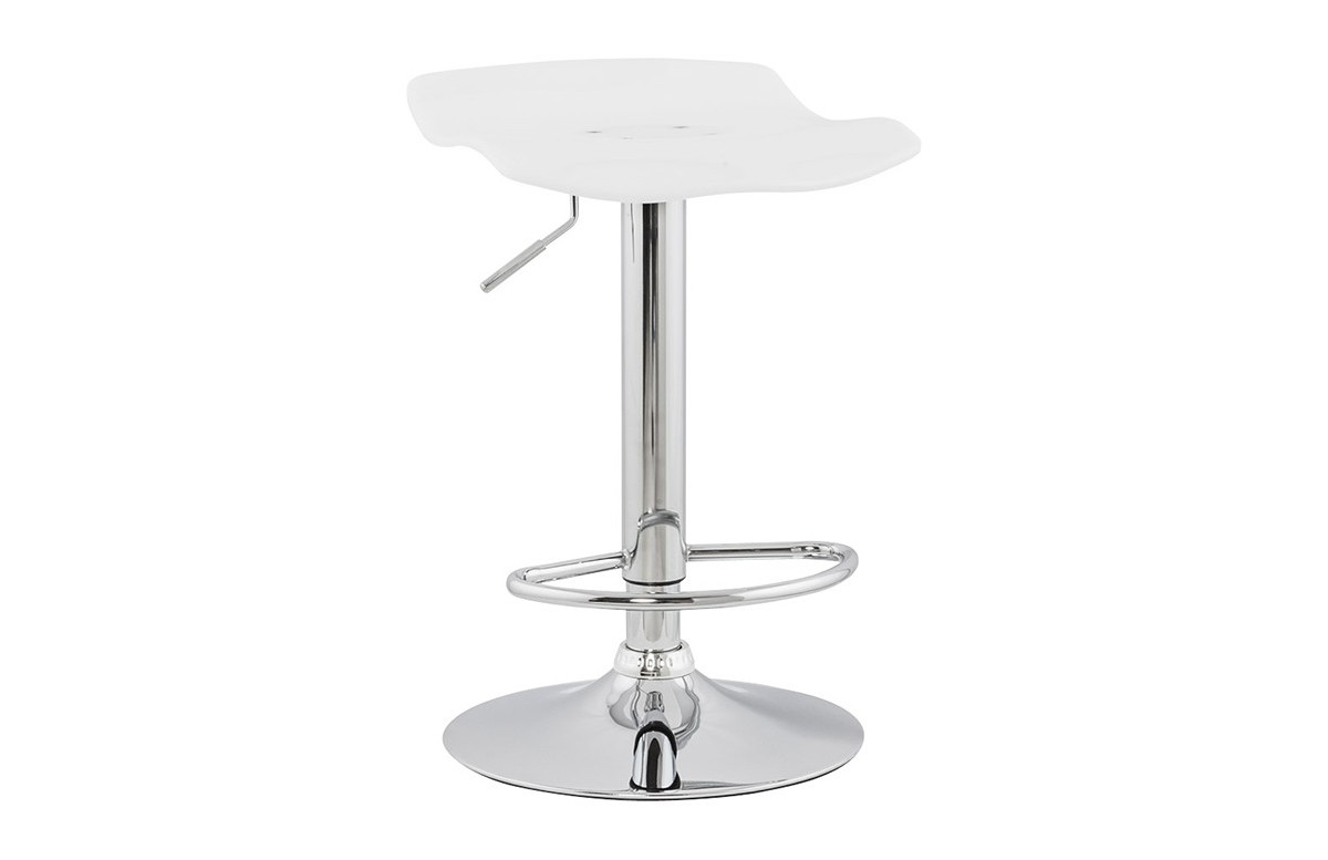 Tabouret design blanc