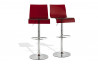 Tabouret de bar design rouge