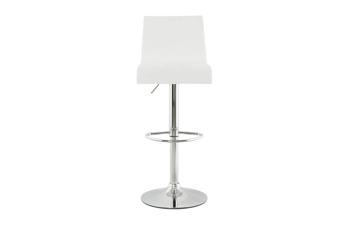 Tabouret de bar design blanc