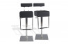 Tabouret de bar design MANHATTAN noir