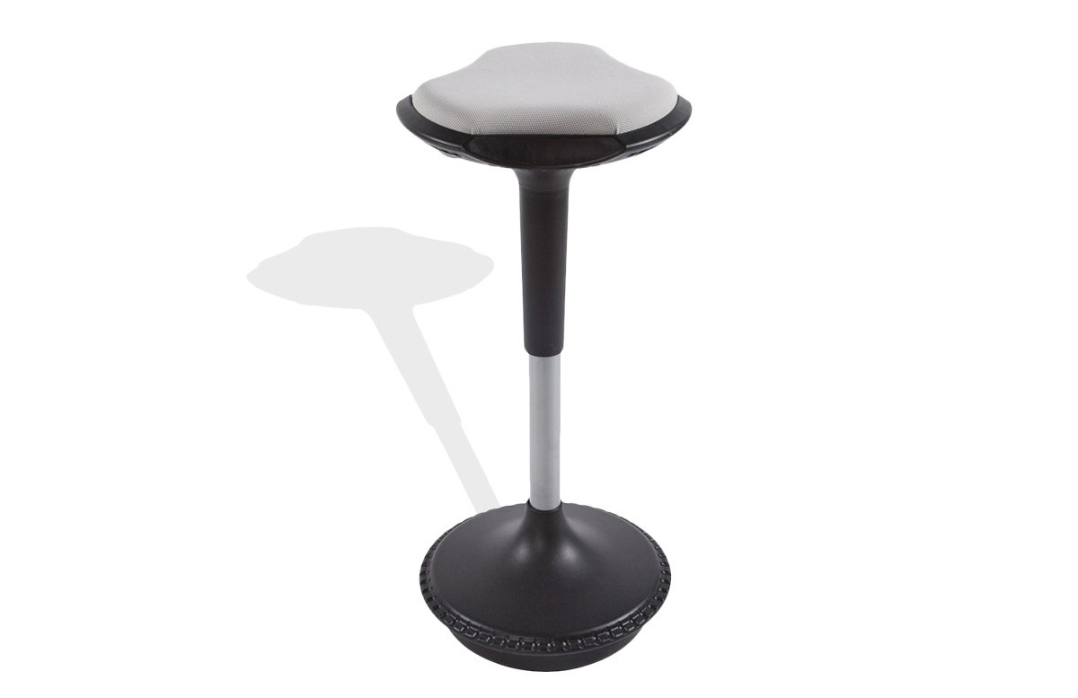 Tabouret design gris