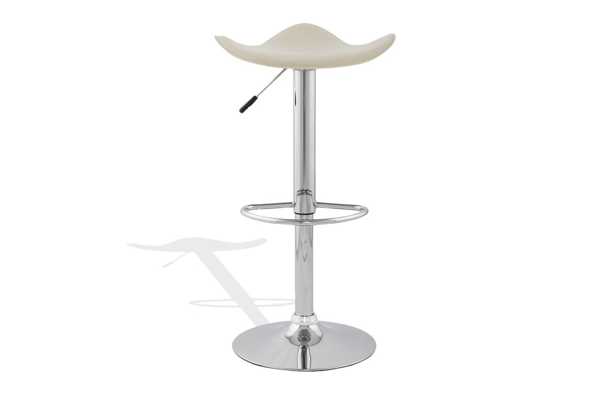 Tabouret design blanc