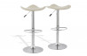 Tabouret design blanc