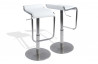 Tabouret de bar design blanc