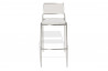 Tabouret de bar contemporain blanc