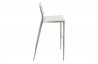 Tabouret de bar contemporain blanc