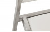 Tabouret de bar contemporain blanc