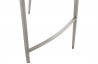 Tabouret de bar contemporain blanc