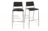 Tabouret de bar contemporain noir