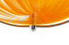 Lampe suspendue design orange