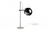 Lampadaire design globe noir