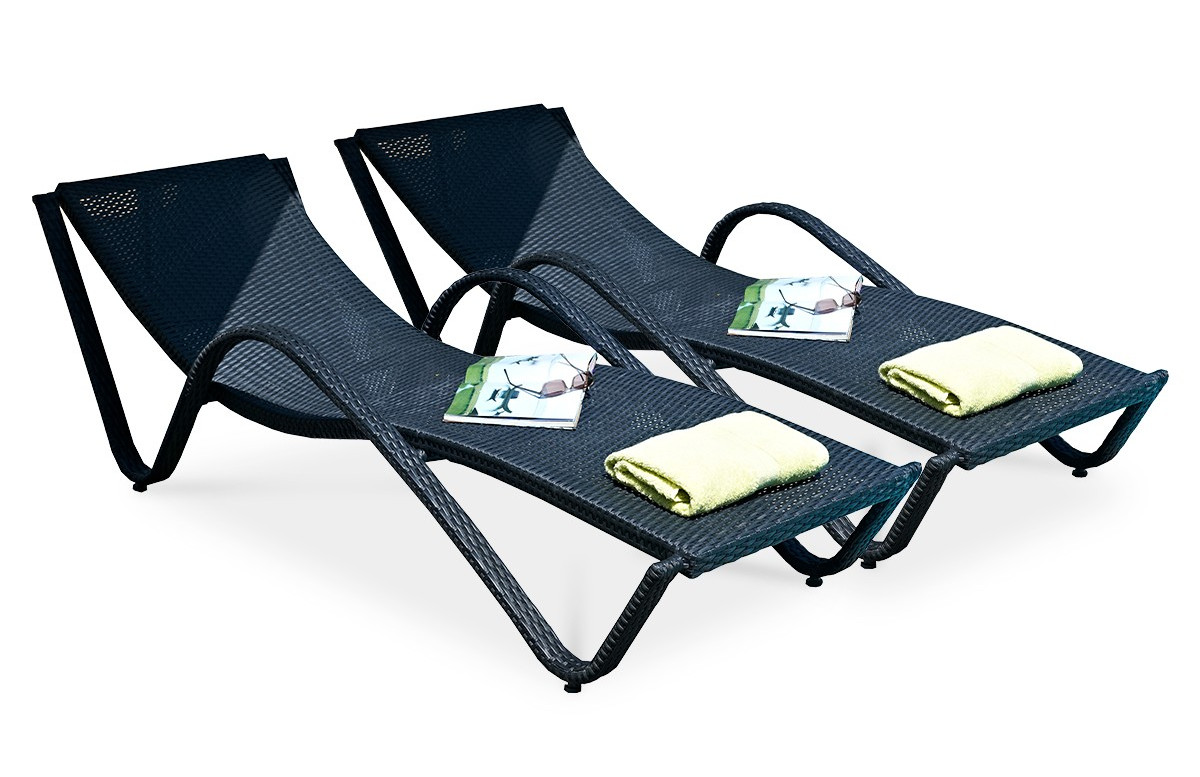 Lot de 2 Bains de soleil Liberte