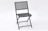 Lot de 2 chaises pliantes perforées
