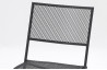 Lot de 2 chaises pliantes perforées