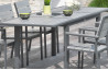 Ensemble table composite avec 6 fauteuils