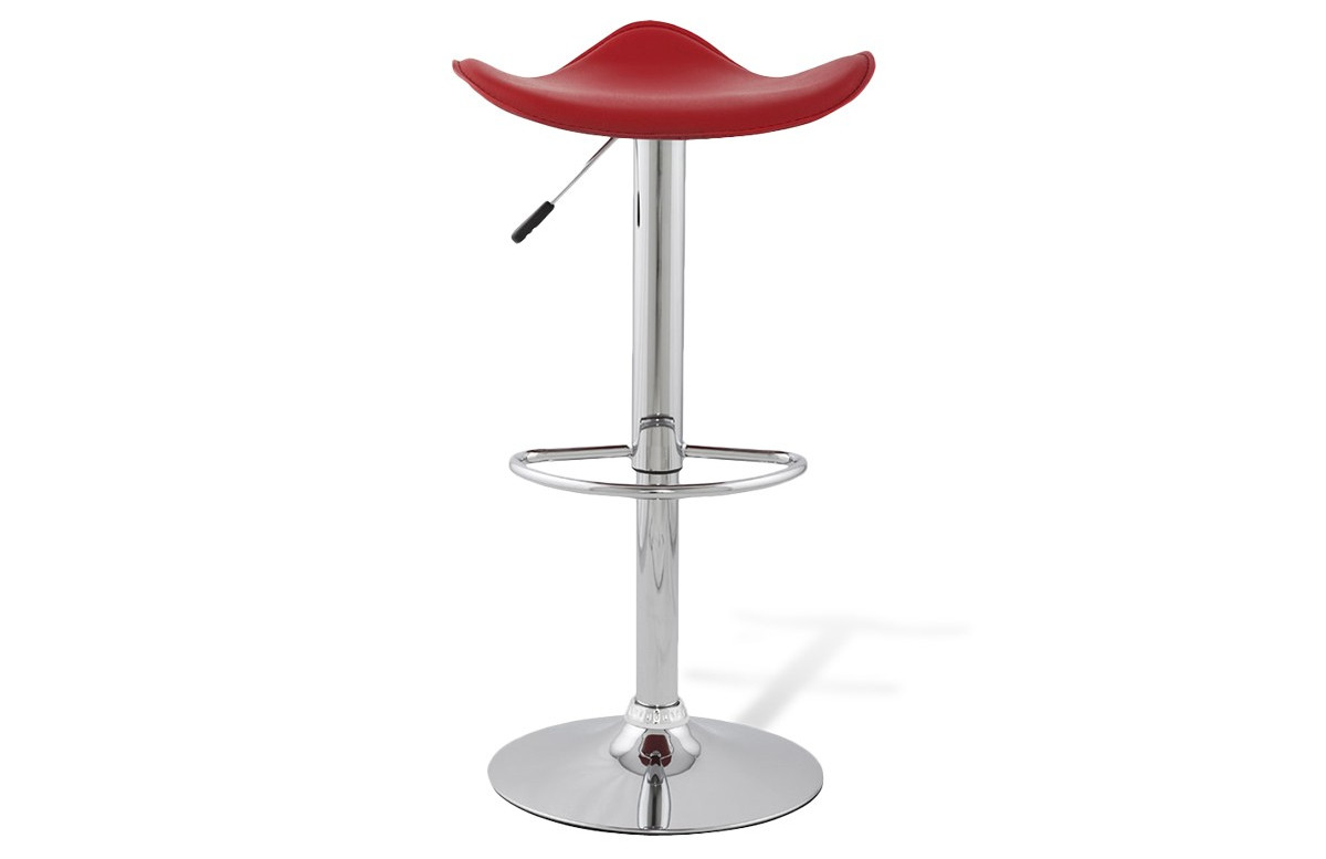 Tabouret design rouge