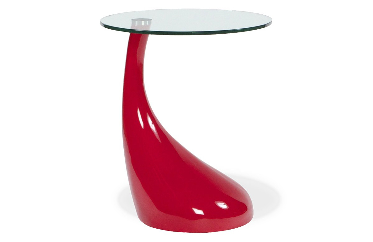 Table Basse Design Rouge
