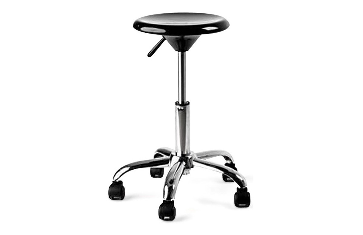 Tabouret design noir