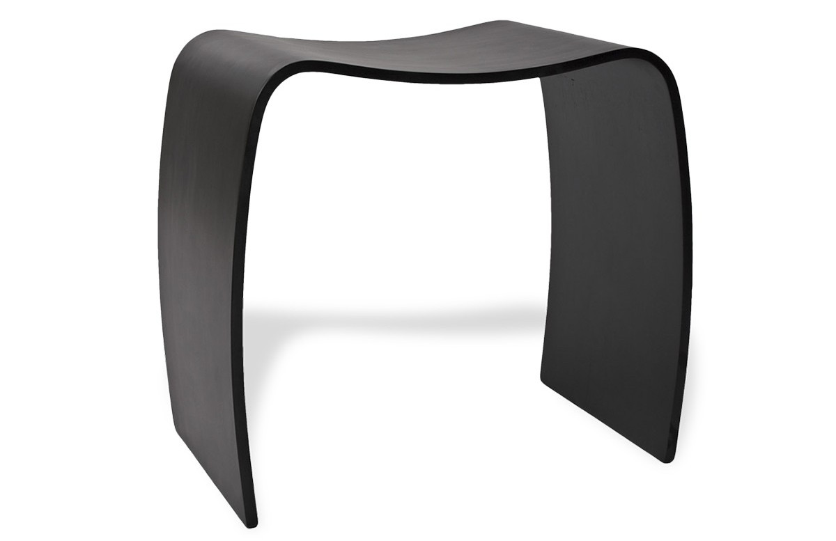 Tabouret design noir