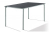 Table Superstone gris foncé 160x90 cm