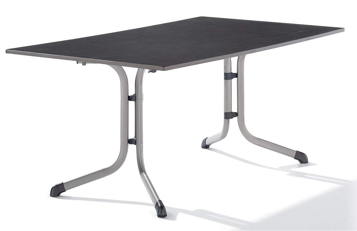 Table ardoiseanthracite 165x95 cm