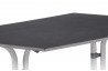 Table Puroplan anthracite 165x95 cm et 6 chaises