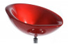 Fauteuil Design Boule Rouge